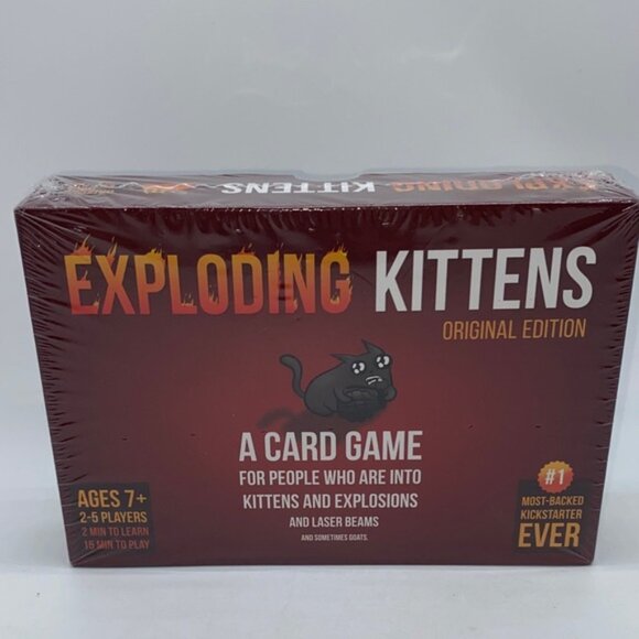 Exploding Kittens Original Edition Card Game - Picture 9 of 9
